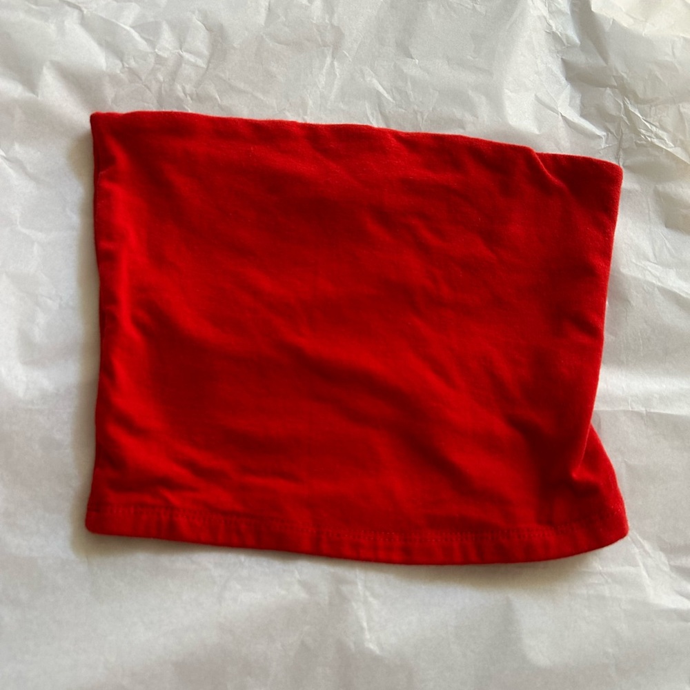 💝Tilly's Red Tube Top